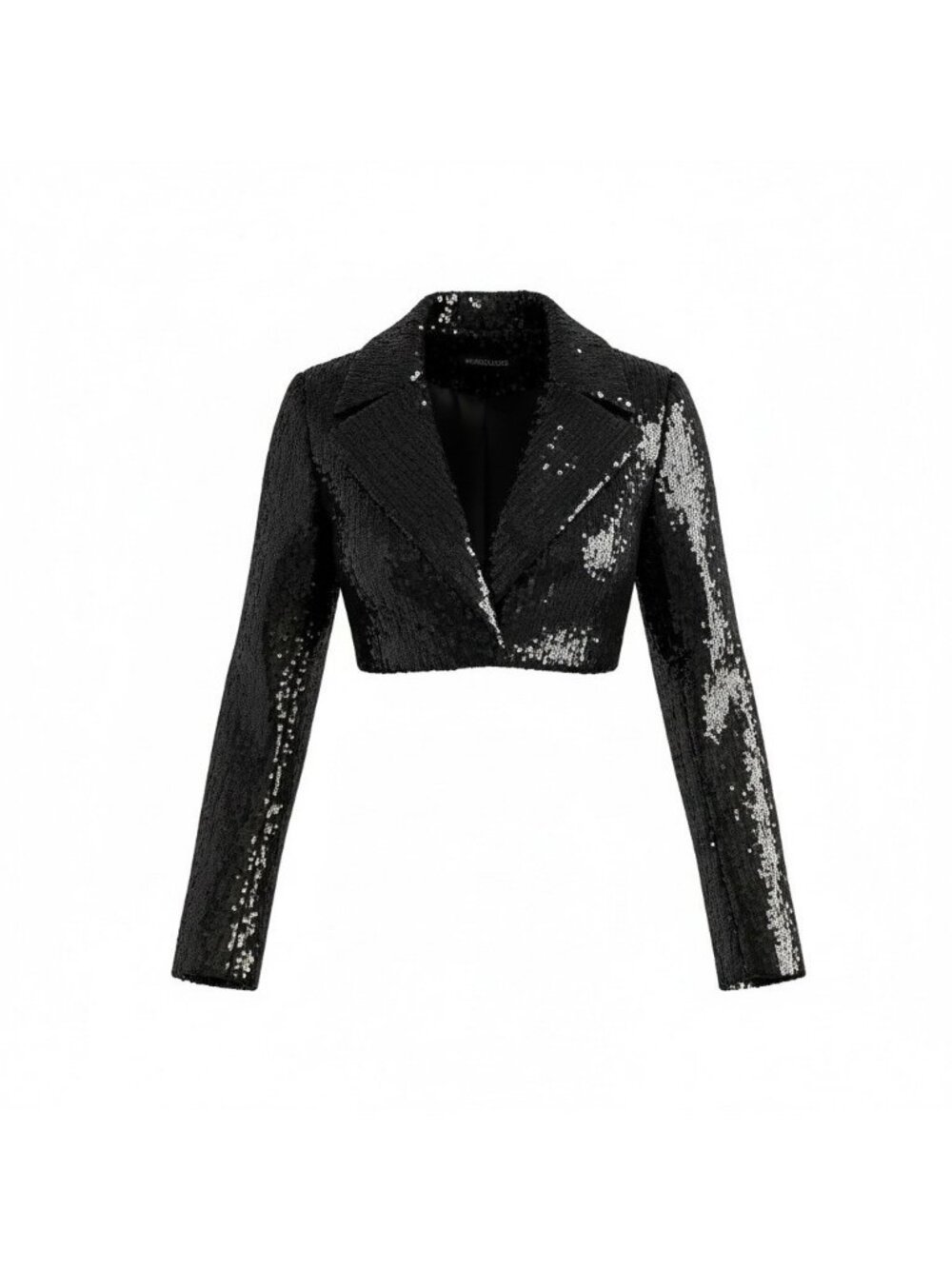 Gauge 81 Black Velvet Cropped Blazer Jacket Womens XXS NWT Bolero Evening Party